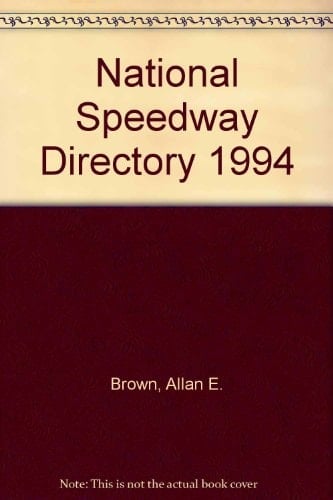 National Speedway Directory 1994