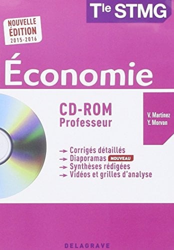 Economie : terminale STMG Livre du professeur