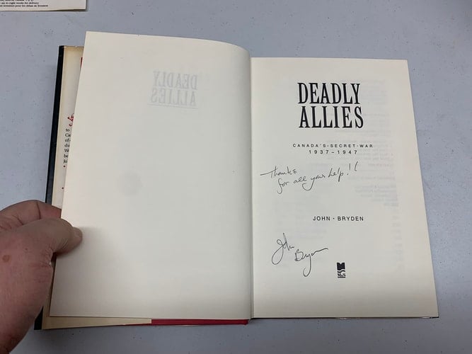 Deadly Allies: Canada's Secret War, 1937-1947