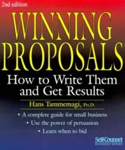 Winning Proposals How to Write Them and Get Results