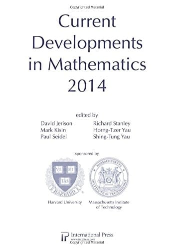 Current Developments in Mathematics 2014