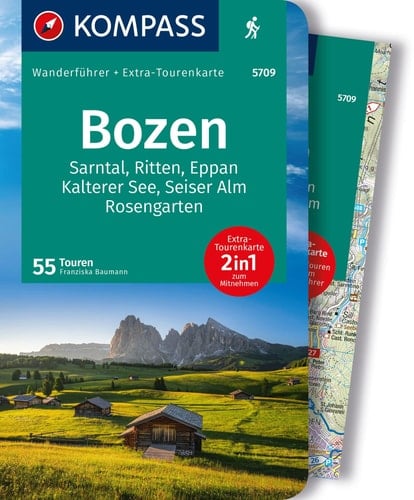 Bozen Sarntal, Ritten, Eppan, Kalterer See, Seiser Alm, Rosengarten