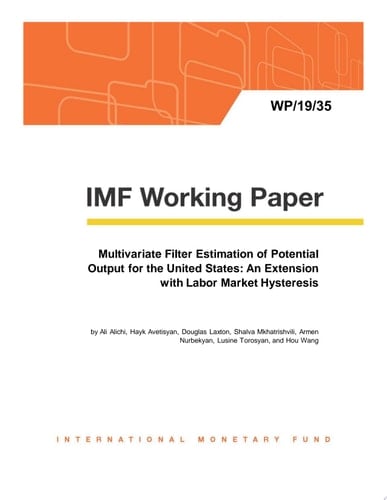 Multivariate Filter Estimation of Potential Output for the United States: An Extension with Labor Market Hysteresis