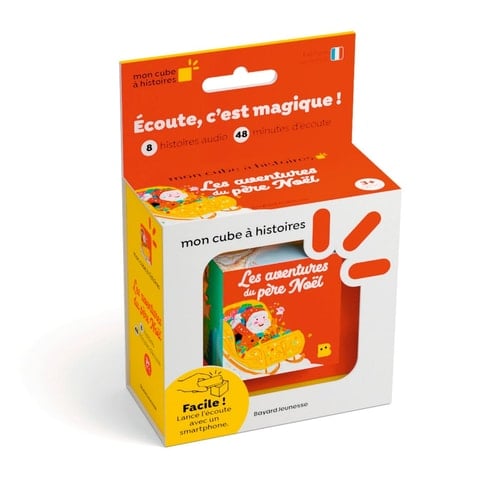 Les aventures du Père Noël : 8 histoires à écouter. Dès 3 ans.