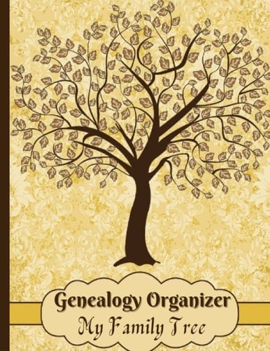 Genealogy Organizer : Genealogy workbook organizer for family, genealogy organizer , family tree memory keeper, genealogy organizer log book, genealogy organizer book for our family ,