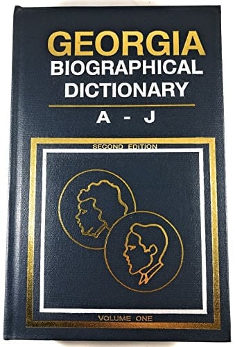 Georgia Biographical Dictionary 1999-2000