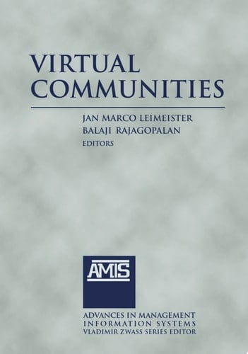 Virtual Communities: 2014