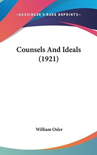 Counsels And Ideals (1921)
