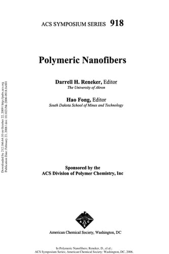 Polymeric Nanofibers