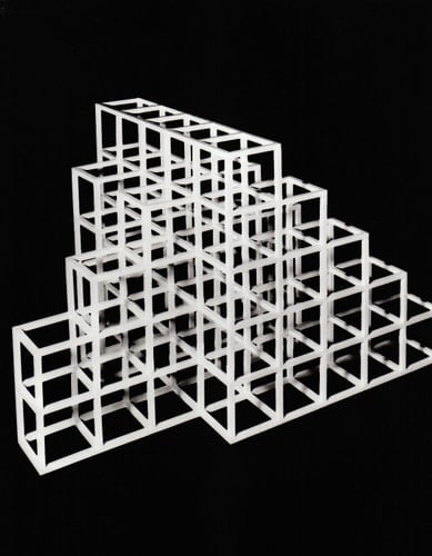 Sol Lewitt, Structures 1962-2003