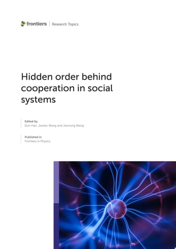 Hidden order behind cooperation in social systems