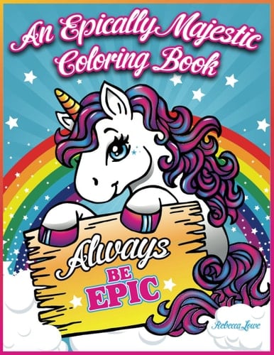 An Epically Majestic Coloring Book
