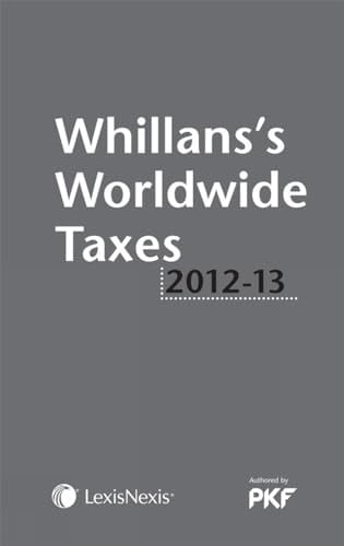Whillans's Worldwide Taxes 2012-13