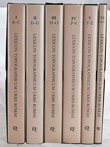 Lexicon topographicum urbis Romae: T-Z ; addenda et corrigenda