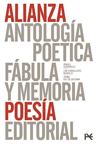 Antología poética fábula y memoria : poesía
