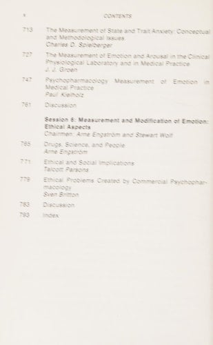 Emotions, Their Parameters and Measurement