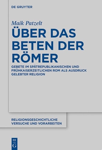Über das Beten der Römer