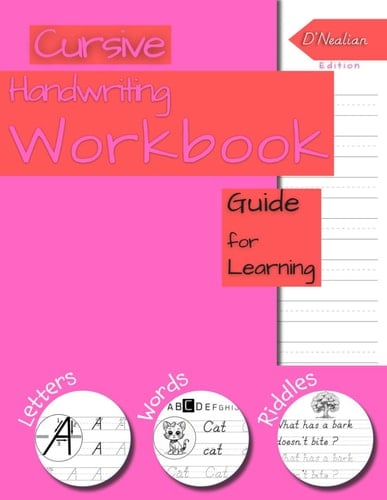Dnealian Cursive Handwriting Workbook: Comprehensive Workbook for Mastering Handwriting