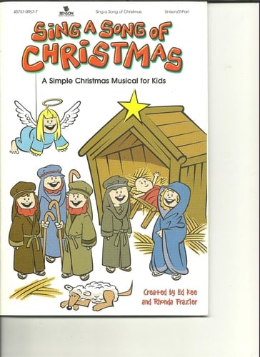 Sing a Song of Christmas (Simple Series Christmas Kids) (Choral Book)