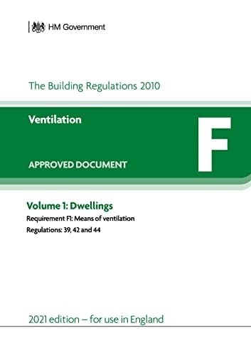 The Building Regulations 2010 Ventilation. Dwellings
