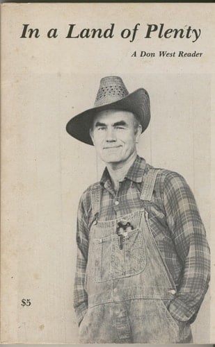 In a Land of Plenty: A Don West Reader