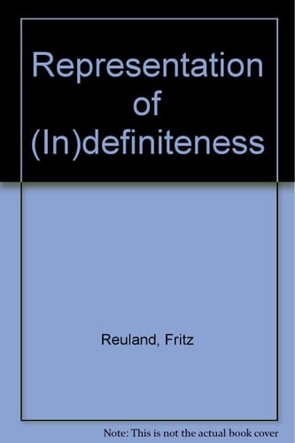 The Representation of (in)definiteness