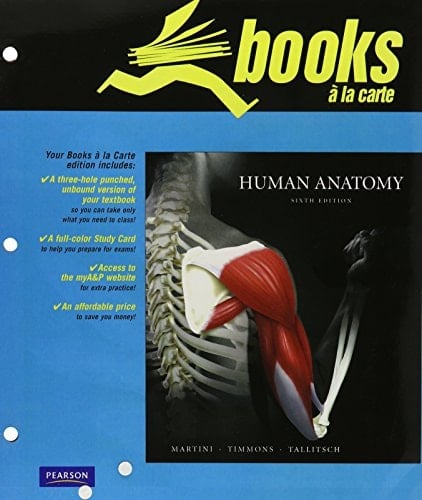 Books a la Carte for Human Anatomy