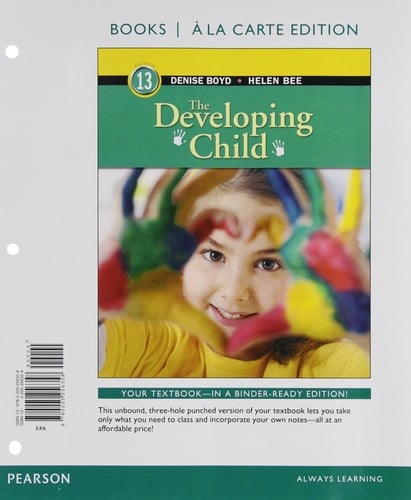 The Developing Child, Books a la Carte Edition