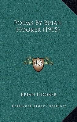Poems By Brian Hooker (1915)