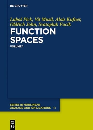 Function Spaces, 1