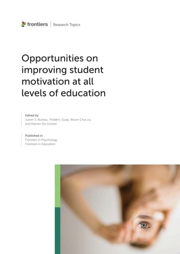 Opportunities on improving student motivation at all levels of education