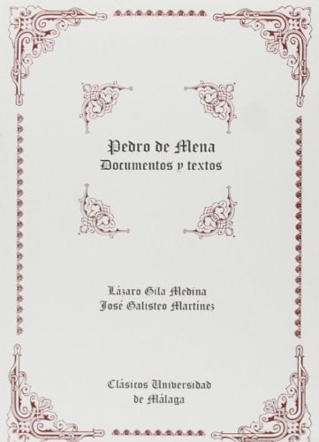 Pedro de Mena documentos y textos