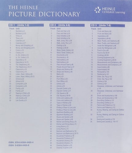 The Heinle Picture Dictionary
