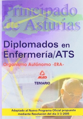 Diplomado en enfermería/ats-due del principado de asturias. Temario.