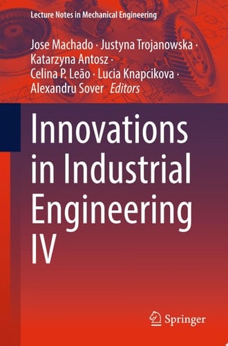 Innovations in Industrial Engineering IV