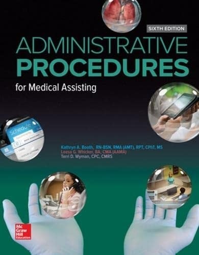 Administrative Procedures for Medical Assisting