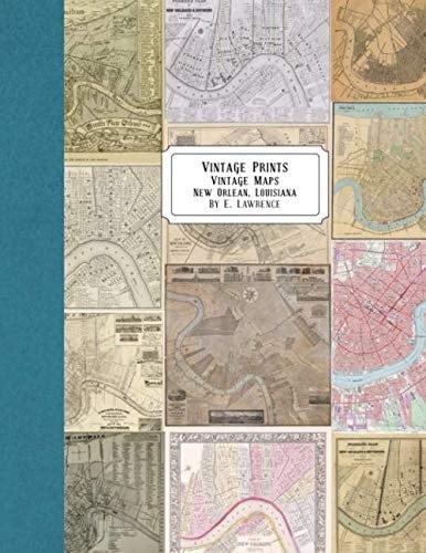 Vintage Prints: Vintage Maps: New Orleans, Louisiana