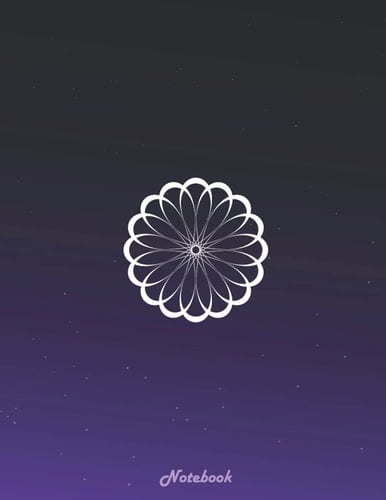 Astral Notebook/Journal (Smoke Lavendar): Size: 8.5"x11" (Astral Notebook 8.5x11)