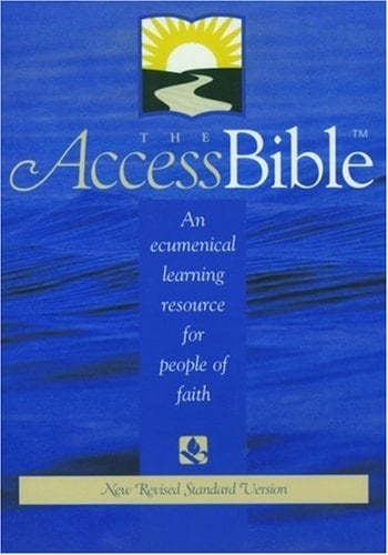 The Access Bible, New Revised Standard Version (Berkshire Leather Burgundy 9874)