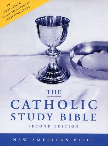 The Catholic Study Bible (Burgundy, Indexed)