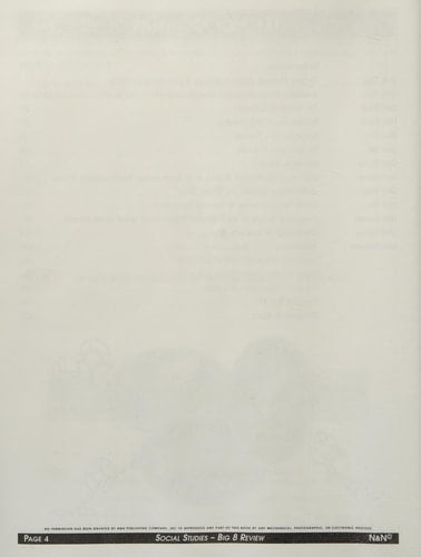 Social Studies Big 8 Review