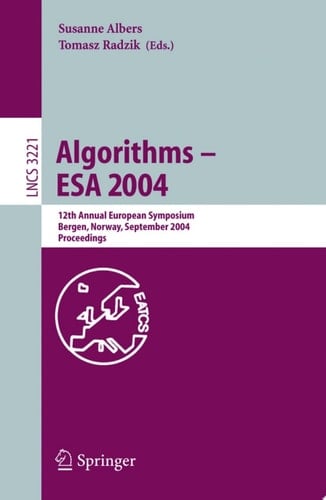 Algorithms -- ESA 2004 12th Annual European Symposium, Bergen, Norway, September 14-17, 2004, Proceedings