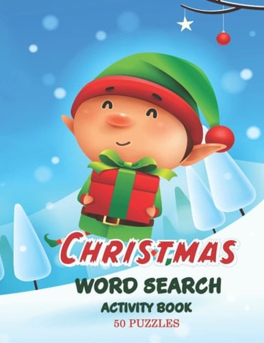 Christmas Word Search Activity Book: 50 Puzzles