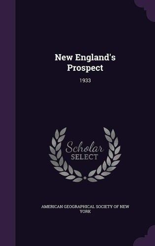 New England's Prospect 1933