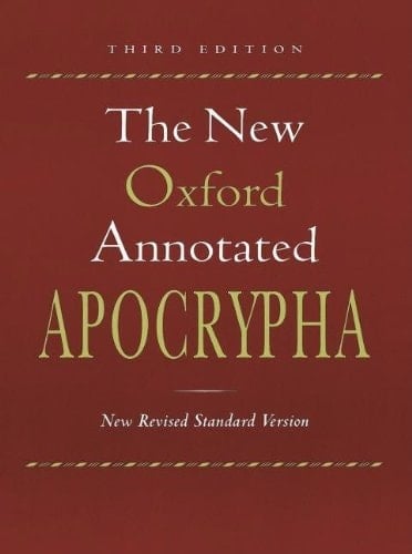 The New Oxford Annotated Bible, New Revised Standard Version, Third Edition (Genuine Leather Burgundy Indexed 9714)