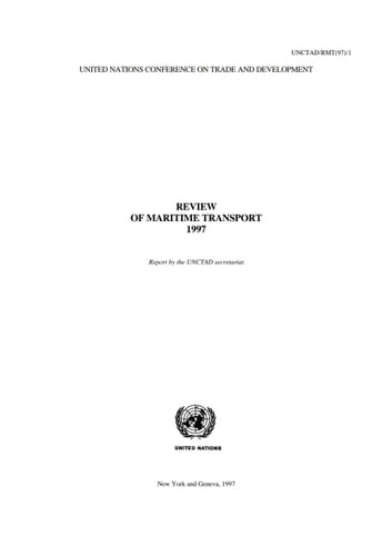 Review of Maritime Transport 1997