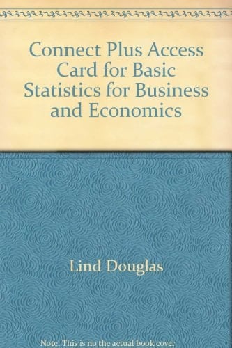 Basic Statistics for Business and Economics Connect Plus Access Card