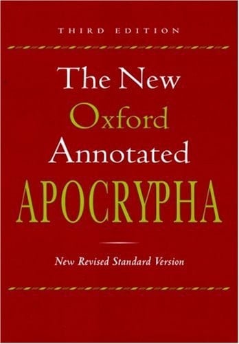 The New Oxford Annotated Apocrypha, New Revised Standard Version, Third Edition (Hardcover 9710)