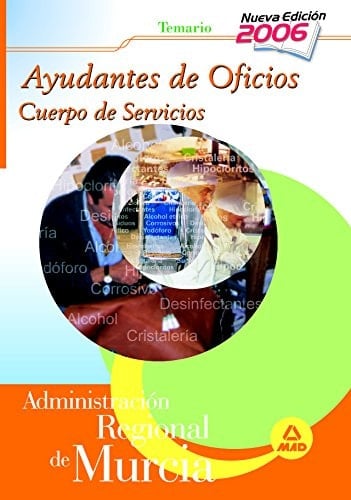 Ayudantes de oficios de la comunidad regional de murcia. Temario