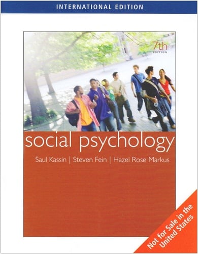 Social Psychology